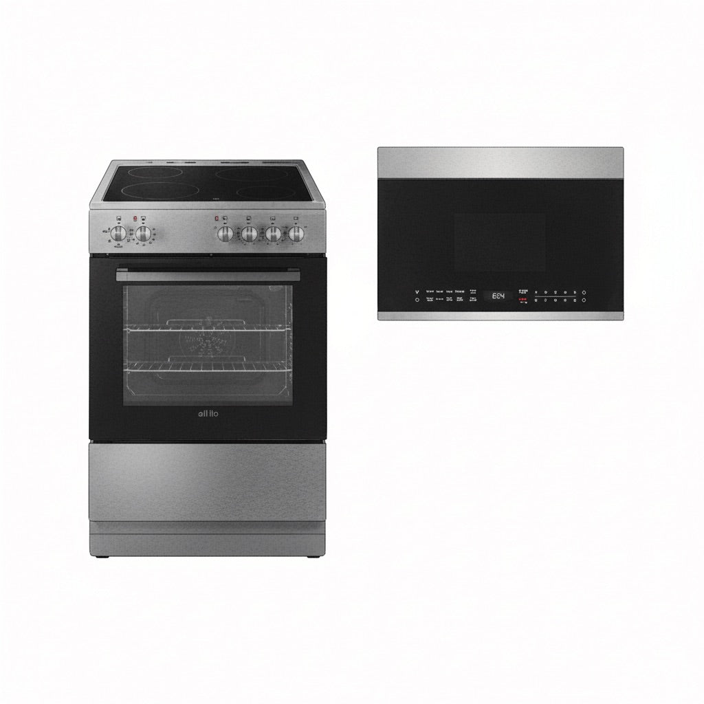 24" Electric Range and Over the Range Microwave