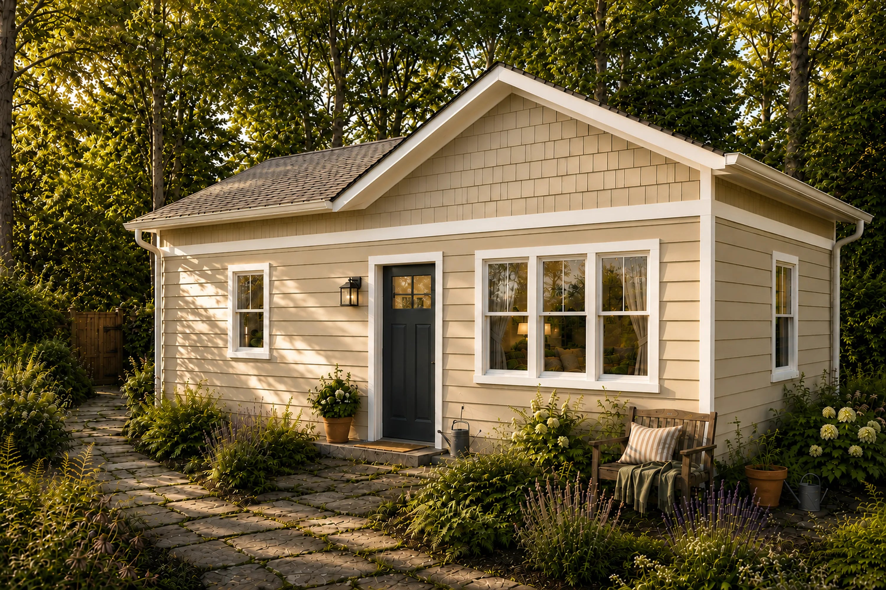 Craftsman Robinia 450 front exterior render