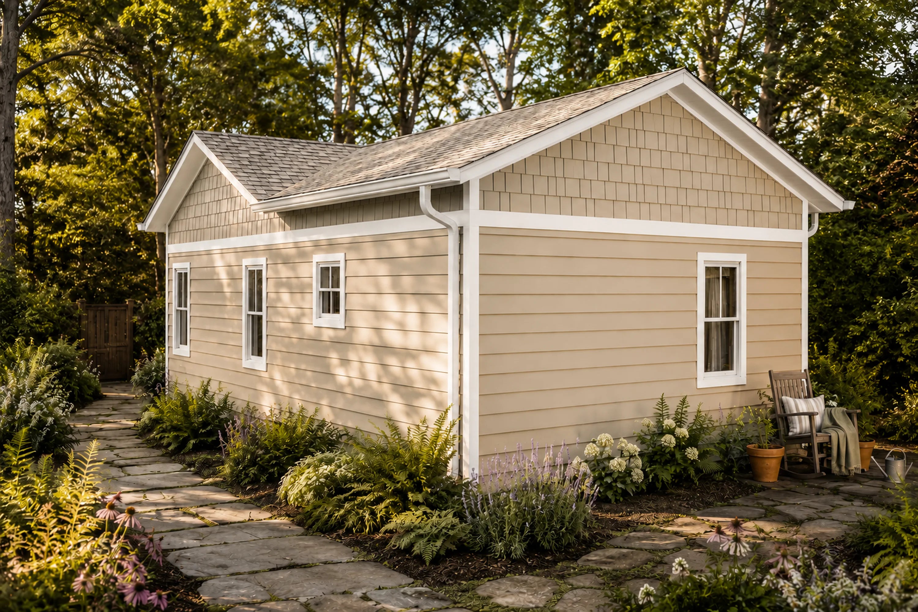 Craftsman Robinia 450 rear exterior render