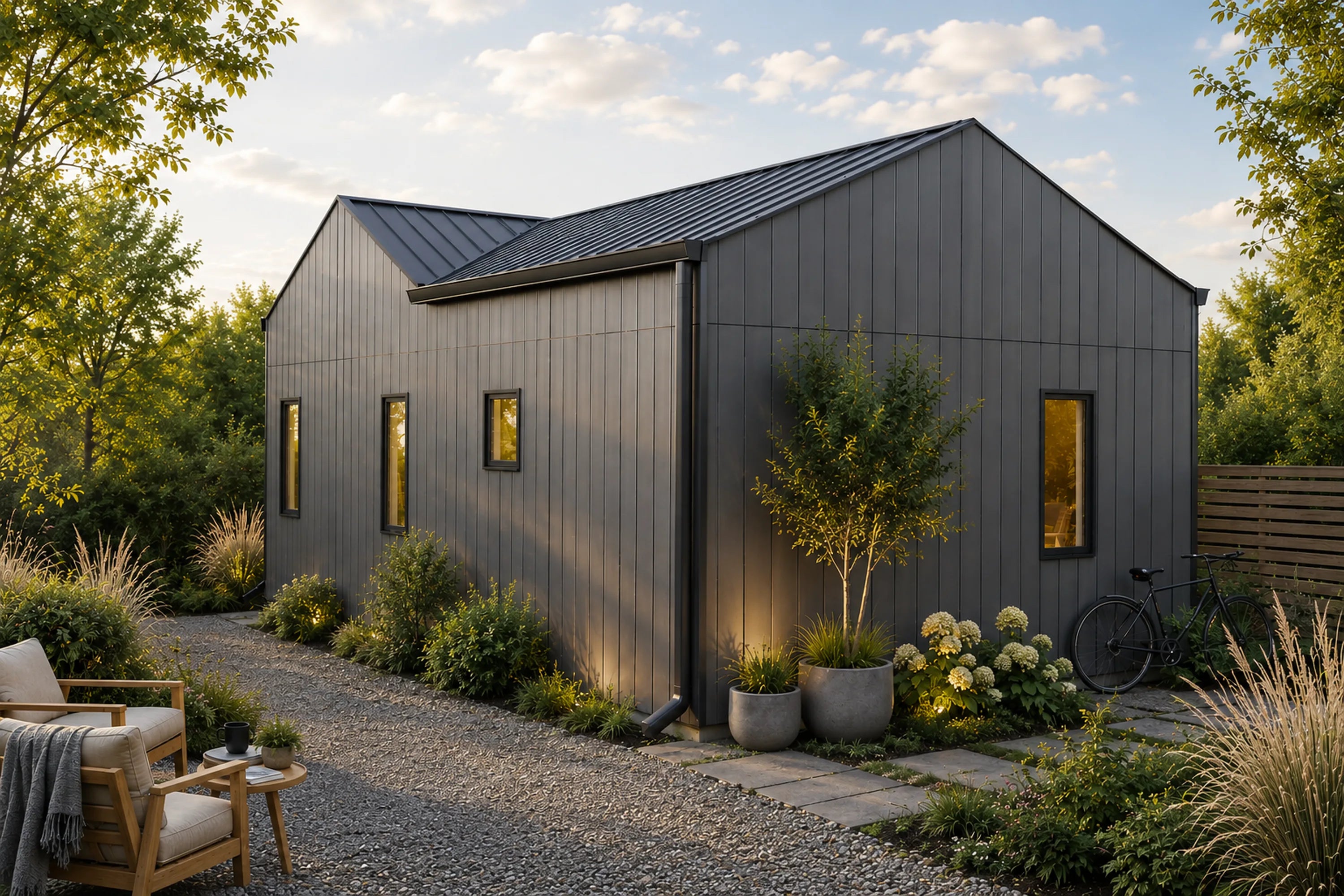 Modern Robinia 450 rear exterior render