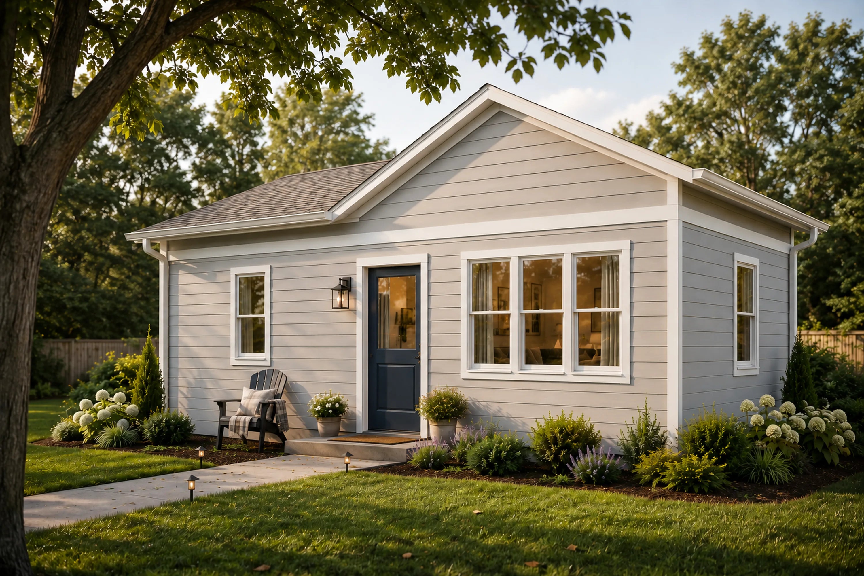 Traditional Robinia 450 front exterior render
