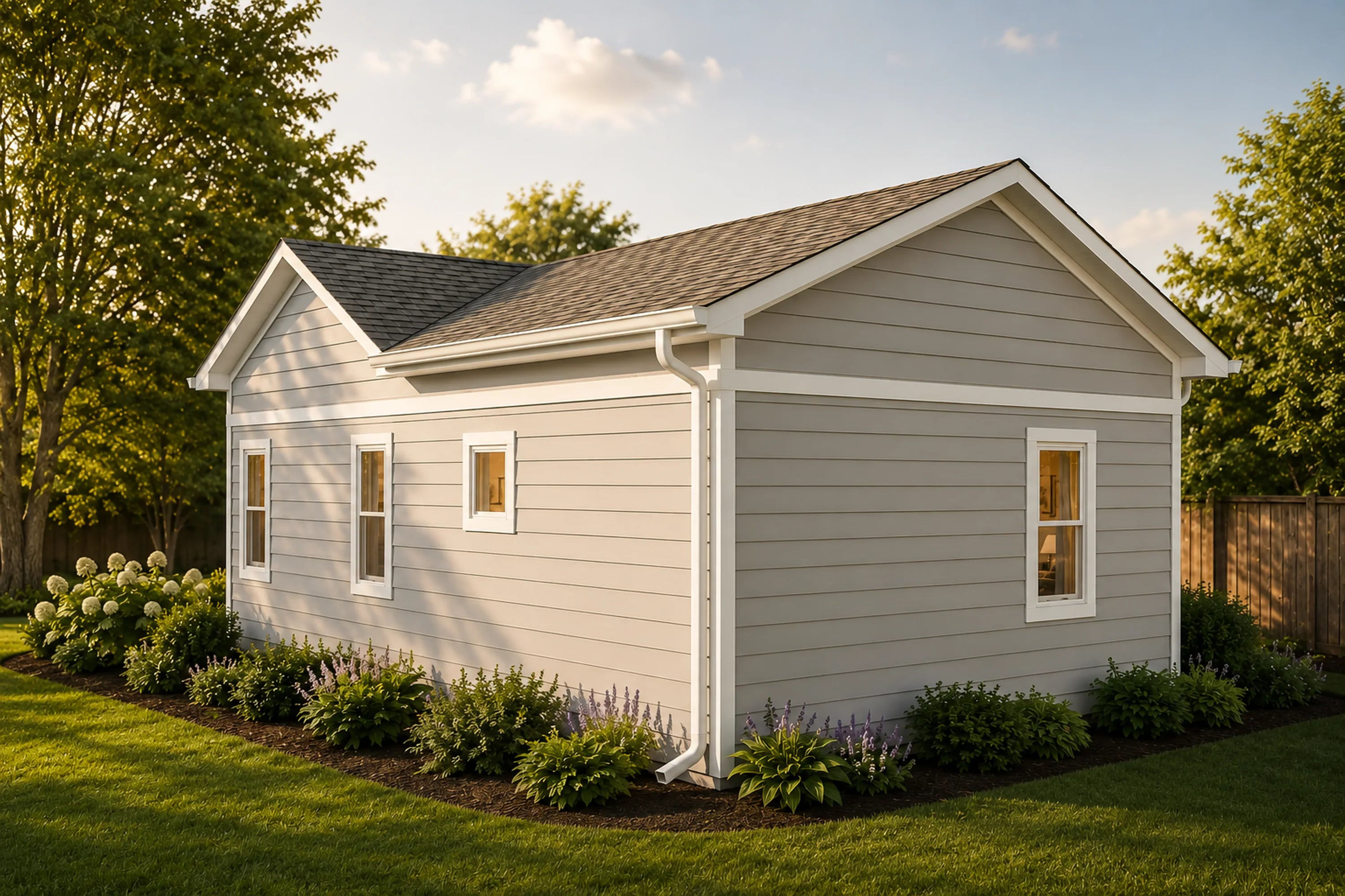 Traditional Robinia 450 rear exterior render
